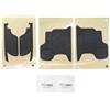 PANFHGFG Pelle decalcomania in silicone per bastoncini controller AirRC N1 / / N3, presa comoda antiscivolo per antenne estese, fotografia, copertura della maniglia antiscivolo