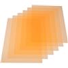 OSALADI Filtri Luce Gel Arancia in Pvc, 6 Pezzi per LED e Flash | Trasparenza per Palco e Teatro, Fogli per Trasmissione Cromatica, Supporto a Colori Additivi e Sottrattivi