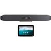 Poly Studio X50 TC10 - Kit controller touch per videoconferenza - Acquisizione UHD 2160p (4K), zoom 5x, FOV 120º, schermo da 10 (1280 x 800), altoparlanti stereo, blocco del rumore, monitoraggio