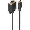 AISENS - A122-1012 - Cavo convertitore da HDMI a SVGA, HDMI A/M-SVGA/M, 2,0 m