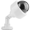 Goshyda Telecamera di Sicurezza Finta Realistica, Telecamera Dome Fittizia con Luce LED Lampeggiante, Rotazione a 360°, CCTV Fittizia Alimentata a Batteria per la Protezione Domestica di Interni Ed