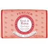 PERLIER Sapone Petali di Rosa del Lancashire 125g, Sapone Vegetale ideale per Viso, Mani e Corpo, Detergente Delicato Effetto Vellutato con Oli Pregiati, Beauty Bar per Tutte le Pelli