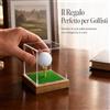 Teca Espositiva per Pallina da Golf in Acrilico e Legno, con base - moderno
