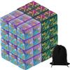 48Pcs Dadi Magici per Contatori, Set D6 Acrilici per Segnalini, 2 Colori