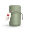 LARS NYSØM Barattolo Termico in Acciaio Inox 500ml - Contenitore Alimenti | Contenitore Pranzo Ermetico per Alimenti Caldi e Freddi - 12h Calda 24h Fredda - Bocca Larga per Zuppe Lavoro Viaggio