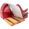 Palatina Werkstatt Berkel Home Line 250 Plus - Affettatrice elettrica e compatta, ideale per prosciutto, verdure e formaggi, con tagliere in legno di alta qualità