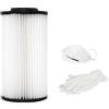 AERTECNICA Cartuccia filtro CM829 per aspirapolvere centralizzato Tubò modelli P150, P250, PX150, PX250, C150, C250, C500, SC40TB, SX40TB, SC60TB, SC70TB