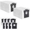 Lolwwglm 10 pezzi sacco di polvere per Dreame L10s/L10/L40s/L10s Pro/L40/L50/L50s/Aqua10 Ultra, per Mova E30/V50/E40/Z50/Z60/P50, 3,2 sacco di polvere di grande capacità