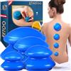 Retoo Set per Coppettazione in Silicone, Testine per Massaggiatore per Rimozione Coppe Anticellulite, Coppetta Sottovuoto 4 Pezzi