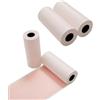 Fuyatina 4 Rolls Thermal Paper Only Fits for LIFEPAK 15 and LIFEPAK 35 Printer, Each Roll Size 100 mm x 20 meters, Red Grid in One Side, The Other Side Blank, Premium Thermal EKG Paper