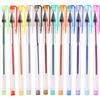 SHYYOULQE 1 penna a sfera da 0,5 mm con clip a gel per feste, multicolore