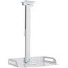 OEM Supporto a soffitto per proiettore, lunghezza regolabile 34-56 cm, portata 14 kg, dimensioni vassoio 35x22 cm, bianco
