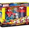 Heroes of Goo Jit Zu Creator Spiderman Figura, 11 cm, pompa e 3 ingredienti inclusi, estensibile, personalizzabile
