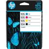 HP Cartucce d'inchiostro HP 934/935, confezione da 4, nero, ciano, magenta, giallo, originali, 10 ml, per OfficeJet Pro 6200