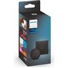 Philips Hue Tap Dial Switch, telecomando intelligente, controllo multizona, funzione dimmer, compatibile con Alexa, uso interno, nero