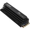 Crucial SSD interno - Crucial - T700 - 1Tb - con Diss - PCIe 5.0 - 12 400 MB/s in lettura - 11 800 MB/s in scrittura