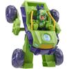 Hasbro Iron Hulk Mecha Armor 2-in-1 Vehicle, Marvel Iron Man and his Awesome Friends, multicolore, figura inclusa, 4+ anni