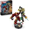 LEGO Marvel 76343 La leggendaria battaglia tra Hulkbuster e Hulk, Set di costruzione, Avengers: L'era di Ultron, 9+ anni