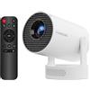 OEM Proiettore, compatibile con 8K, design portatile, Pro Bianco Nuovo, spina UE-a