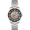 Spinnaker Croft 42 - Orologio automatico scheletrato da uomo, 42 mm, con bracciale in acciaio inox massiccio SP-5134, Bracciale