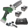 GreenBay TopSaw 5C - Potatore elettrico a batteria - Con 2 batterie da 16,8V - 2Ah