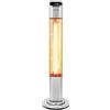 TROTEC Riscaldatore a infrarossi da pavimento IRS 1200 E - potenza termica 1200 W - riscaldatore, riscaldatore a infrarossi per uso esterno, IP55