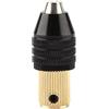 Akozon Jto Mandrino per Trapano Mini Albero Interno da 5 Mm, Accessori per Mini Trapano Elettrico Mandrin 0,3-3,4 Mm (5 Mm) Mandrino Autoserrante in Miniatura (Apertura 3,17 mm)