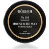 Noeberu of Schweden Noeberu Moustache Wax - Strong Hold Sandalwood 25 ml