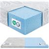 DOLCI SOGNI DOLCISOGNI Topper 180x200 Memory Foam Gel Rinfrescante | H2/H3 Topper Matrimoniale con Rivestimento Silver Yarn Antibatterico | Coprimaterasso Rinfrescante | 7cm Altezza