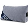 Amazinggirl Cuscino a cuneo da lettura per letto e divano Largo 70 cm - schienale per testata letto - grande poggiaschiena supporto per la schiena cuscino lombare per il divano Blu jeans - Velluto a coste