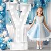 XFNWT Lettere Y illuminate a LED, 1,2 m, kit di luci per compleanno, laurea, baby shower, casa, bar, eventi interni ed esterni, Y, 120 cm