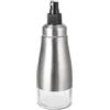 Dc Casa Spruzzatore Olio 300 ml in Vetro e Metallo - Oliera Spray con Beccuccio Nebulizzatore Antigoccia, Contenitore Elegante per Cucina e Tavola