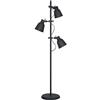 F BRIGHT ILLUMINAZIONE DI DESIGN Lampada da terra, 18 W, Nero