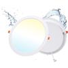 Grebeam 1x Faretti LED da Incasso per Cartongesso Rotondo 36W 3CCT Foro 253-263mm