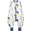 MIKAFEN Sacco Nanna con Gambe per Bambini 2,5 Tog,con Piedini,6-18 Mesi