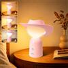 Gritin Luce Notturna Cappello Cowboy Originale, Lampada da Comodino a LED