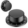 Newaner Timer Da Cucina Meccanico, Timer Cucina Magnetico Adsorbibile, Timer In Acciaio Inossidabile, Conto Alla Rovescia Rotante Da 60 Minuti Facile Da Usare Per Cucinare Dolci Cuocere Uova Sode