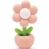 Dudùu Puppy Flower Bloom - Lampada LED Tascabile a Forma di Fiore, Luce Notturna e da Lettura, Senza Fili, Regalo e Bomboniera, Decorazione Cameretta, Scrivania e Feste a Tema (Rosa)