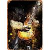 TOLANK Targa in metallo con scritta in lingua inglese Legendary Guitarist Slash Guns N Roses, 20,3 x 30,5 cm, decorazione da parete vintage retrò