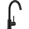 BLANCO 526649 Mida Rubinetto da cucina, nero opaco, Hochdruck