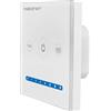 LIGHTEU, Smart panel controller P1 original MiLight White Glass Touch Panel LED Controller DC12V 24V 2 Channel Brightness dimming controlling for LED strips