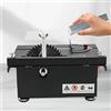Gorgivous Mini sega da tavolo, 200 W, 10000 giri/min, 0-90°, per la lavorazione del legno, fai da te