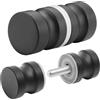 Xrten 2 Pezzi Doccia Porta Pulsante,Maniglie Porte Doccia in Acciaio Inox Pomello Pomolo per Porta Doccia Pomello per Porta Pomolo per Porte Vetro Pulsante per Porta Doccia per Bagno Casa Hotel
