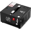 TUXING Compressore d'aria TUXING 4500Psi Pcp | Senza olio/acqua | Alimentato da auto 12V DC o casa 220V AC con convertitore | Pompa per fucile ad aria PCP, pistole a aria a paintball