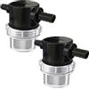Qeunrtiy Filtro pompa acqua 1/2 per tubo da 3/8 filtro per pompa acqua 12 V a corrente continua 80 PSI per Cars