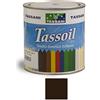Tassani SMALTO SINTETICO TASSOIL LT.0,75 PER ESTERNO/INTERNO LEGNO/FERRO(MARRONE)