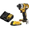 DEWALT 20V MAX Impact Driver, 1/4 Inch, Battery and Charger Included (DCF787D1)