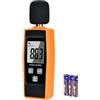 V·RESOURCING Fonometro Professionale Misuratore Decibel,V·RESOURCING Misuratore di Rumore Tester 30 dB-130 dB con Precisione di 1,5 dB, Display LCD,la Custodia Protettiva [Batteria Inclusa]