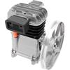 Eieblek Compressore Aggregato, 2 cilindri di pressione dell'aria, testa della pompa con silenziatore, 2HP 960RPM 170L/min, compressore a pistone per la produzione di gas, sintesi, raffreddamento