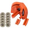 ZDETGU Set Affilapunte Per Trapano Smerigliatrice Con 10 Dischi E Strumenti Compatibilità Universale Per Progetti In Legno, Metallo E Fai Da Te Kit Per Affilare Punte Elettriche Per Trapano Per Uso